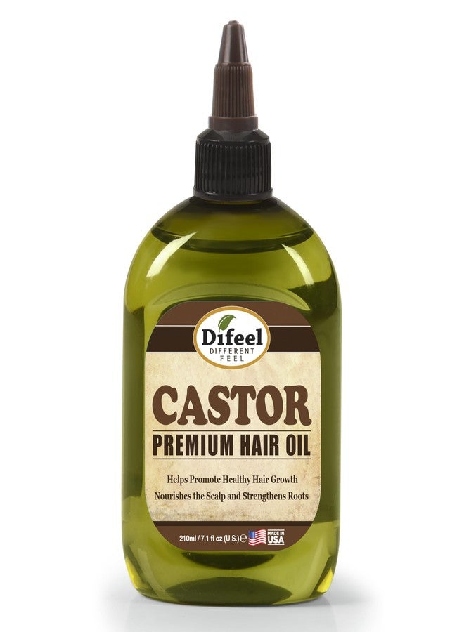 Difeel Premium Natural Castor Hair Oil 7.1 Ounce - Castor Oil for Hair Growth - Image 1